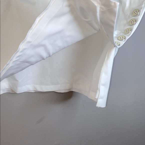 White House Black Market White Pencil Skirt Knee-Length Casual - Picture 13 of 15